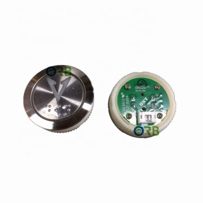 Elevator Push Button BST Lift Parts Price Hall Call Button Push Button for Elevator COP LOP HIP Panel